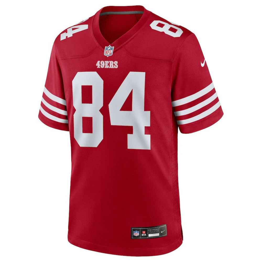 Kendrick Bourne San Francisco 49ers Team Game Jersey - Scarlet Jerseys