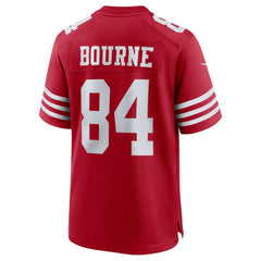 Kendrick Bourne San Francisco 49ers Team Game Jersey - Scarlet Jerseys