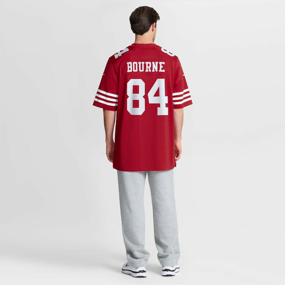 Kendrick Bourne San Francisco 49ers Team Game Jersey - Scarlet Jerseys