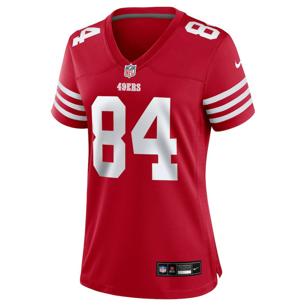 Kendrick Bourne San Francisco 49ers Women's Team Game Jersey - Scarlet Jerseys