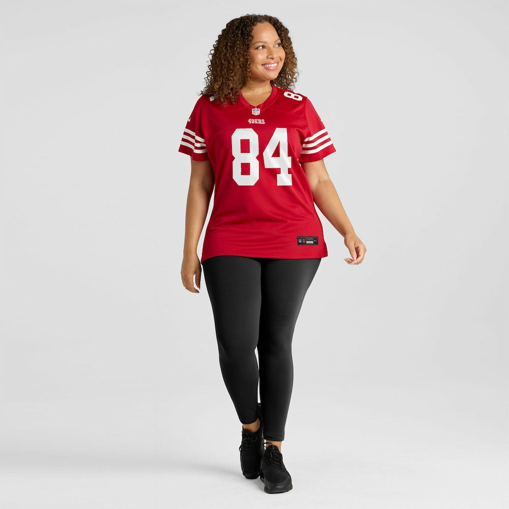 Kendrick Bourne San Francisco 49ers Women's Team Game Jersey - Scarlet Jerseys