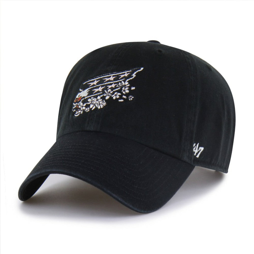 Washington Capitals '47 Alternate Clean Up Adjustable Hat - Black | US 203523814