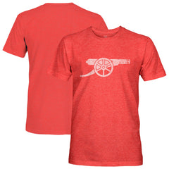 Arsenal 1863FC Mono Badge Vintage Tri-Blend T-Shirt Red