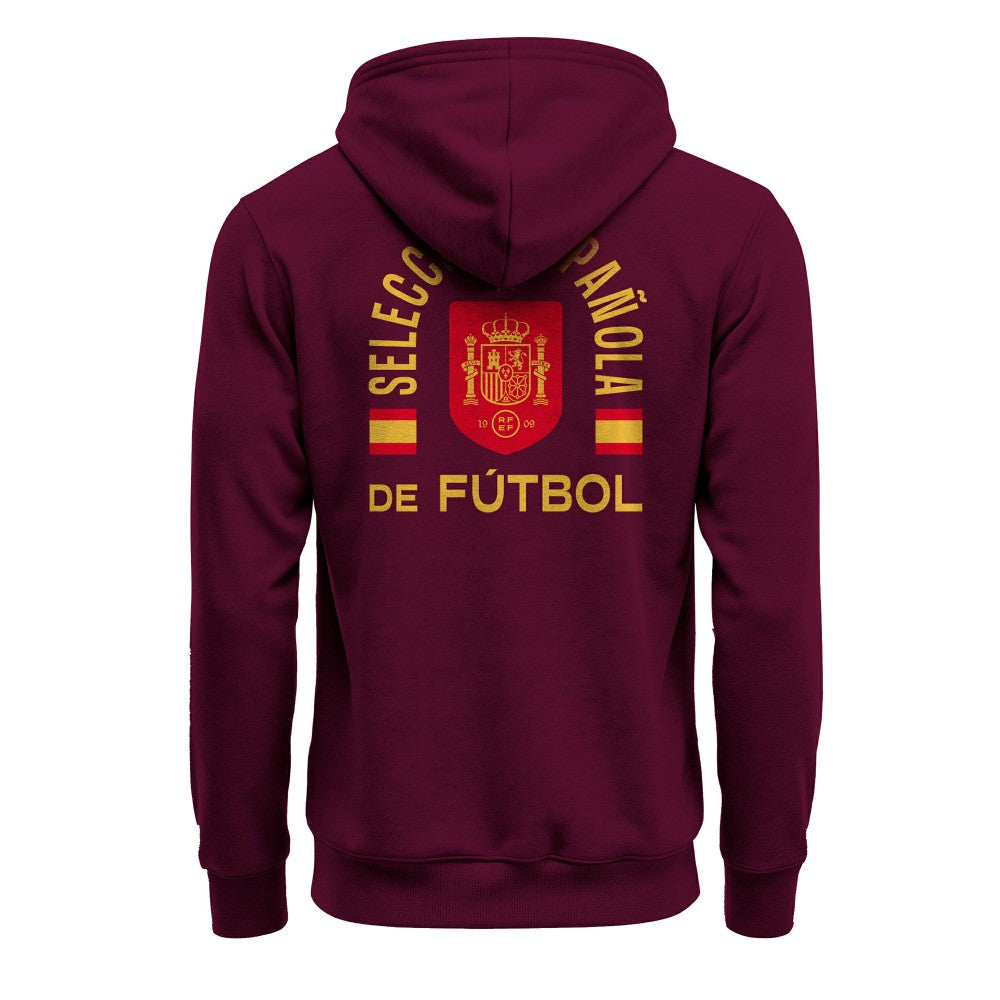 Spain National Team 1863FC True Glory Fleece Hoodie Maroon
