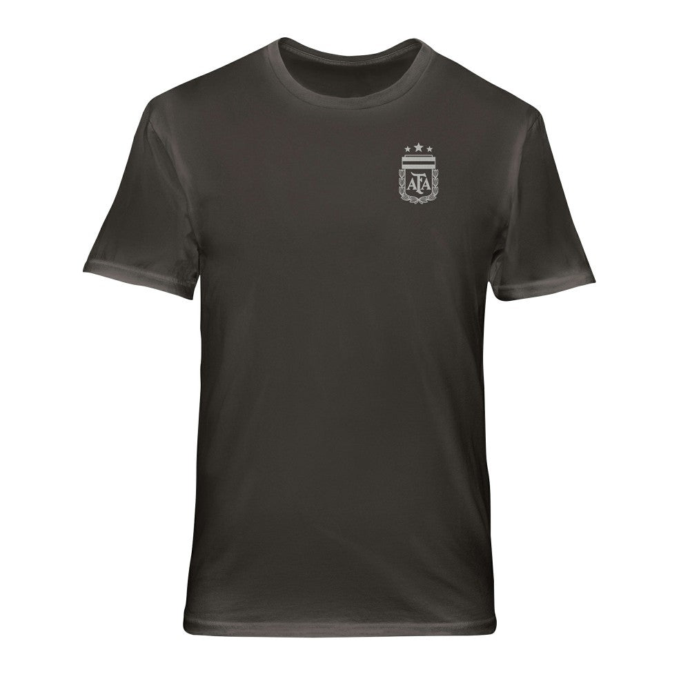 Argentina National Team 1863FC Wordmark Cotton T-Shirt Gray