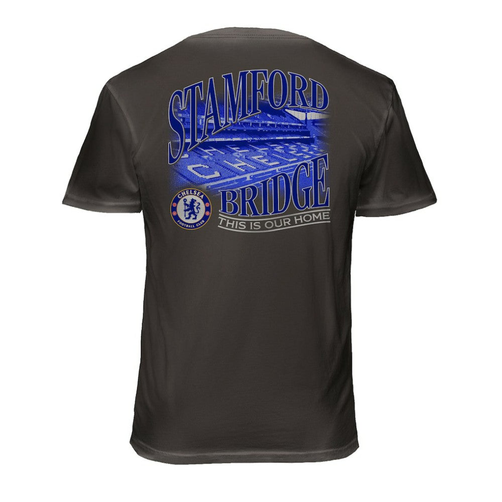 Chelsea 1863FC Wordmark Cotton T-Shirt Gray