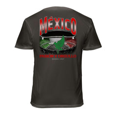 Mexico National Team 1863FC Wordmark Cotton T-Shirt Gray