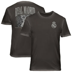 Real Madrid 1863FC Wordmark Cotton T-Shirt Gray