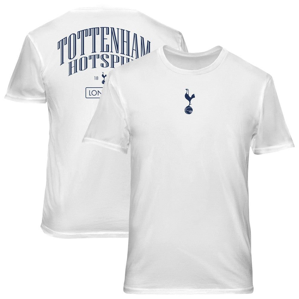 Tottenham Hotspur 1863FC Back Wordmark Soft Wash T-Shirt White