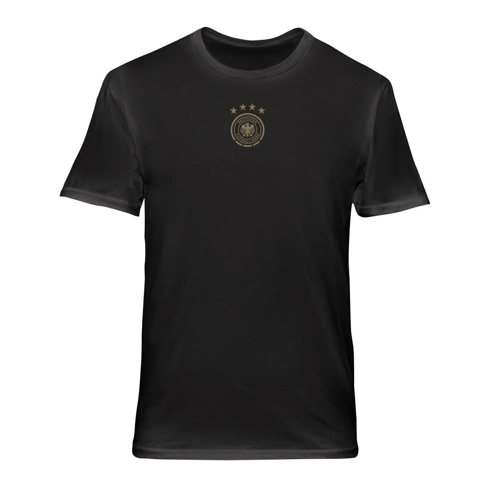 Germany National Team 1863FC Back Wordmark Soft Wash T-Shirt Black