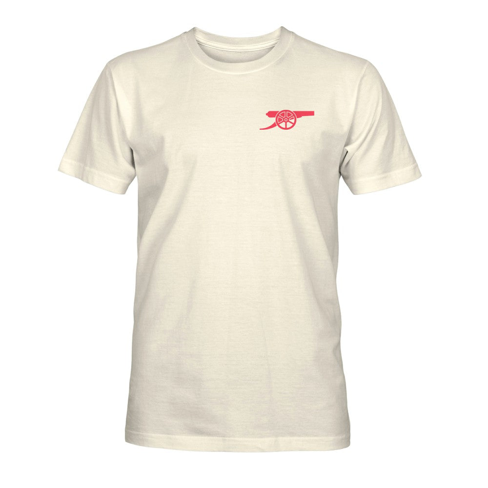 Arsenal 1863FC Emblem Heavyweight T-Shirt Cream