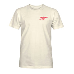 Arsenal 1863FC Emblem Heavyweight T-Shirt Cream