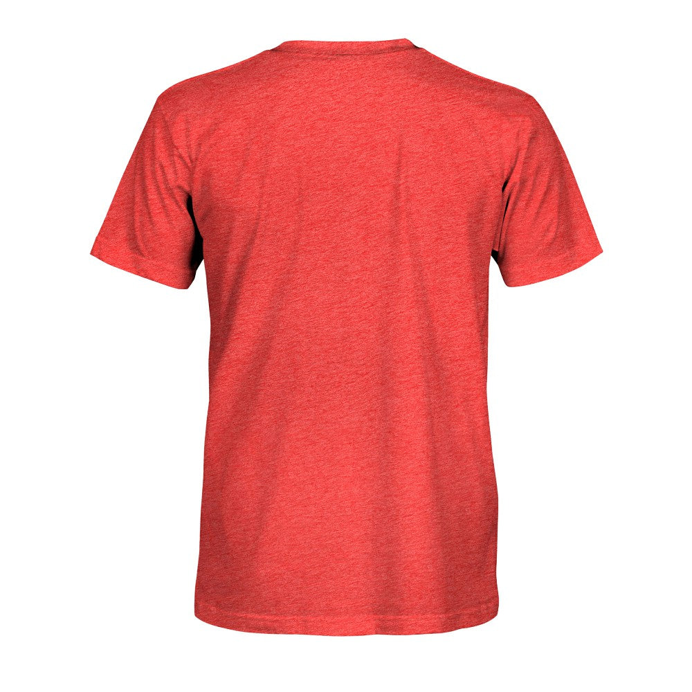 Bayern Munich 1863FC Color Badge Tri-Blend T-Shirt Red