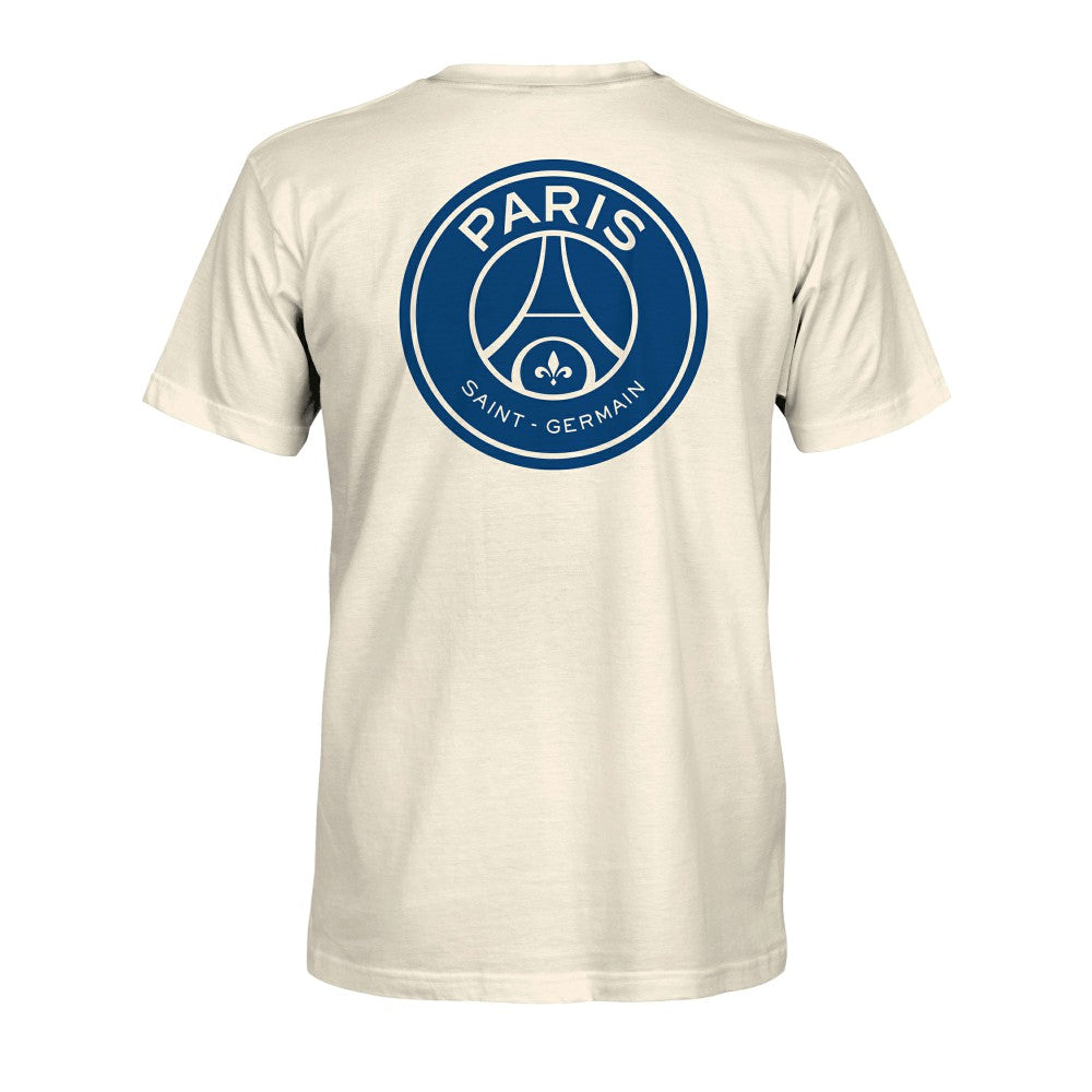 Paris Saint-Germain 1863FC Big Logo Heavyweight T-Shirt Cream