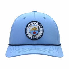 Manchester City 1863FC Color Badge Airflow Adjustable Hat Light Blue