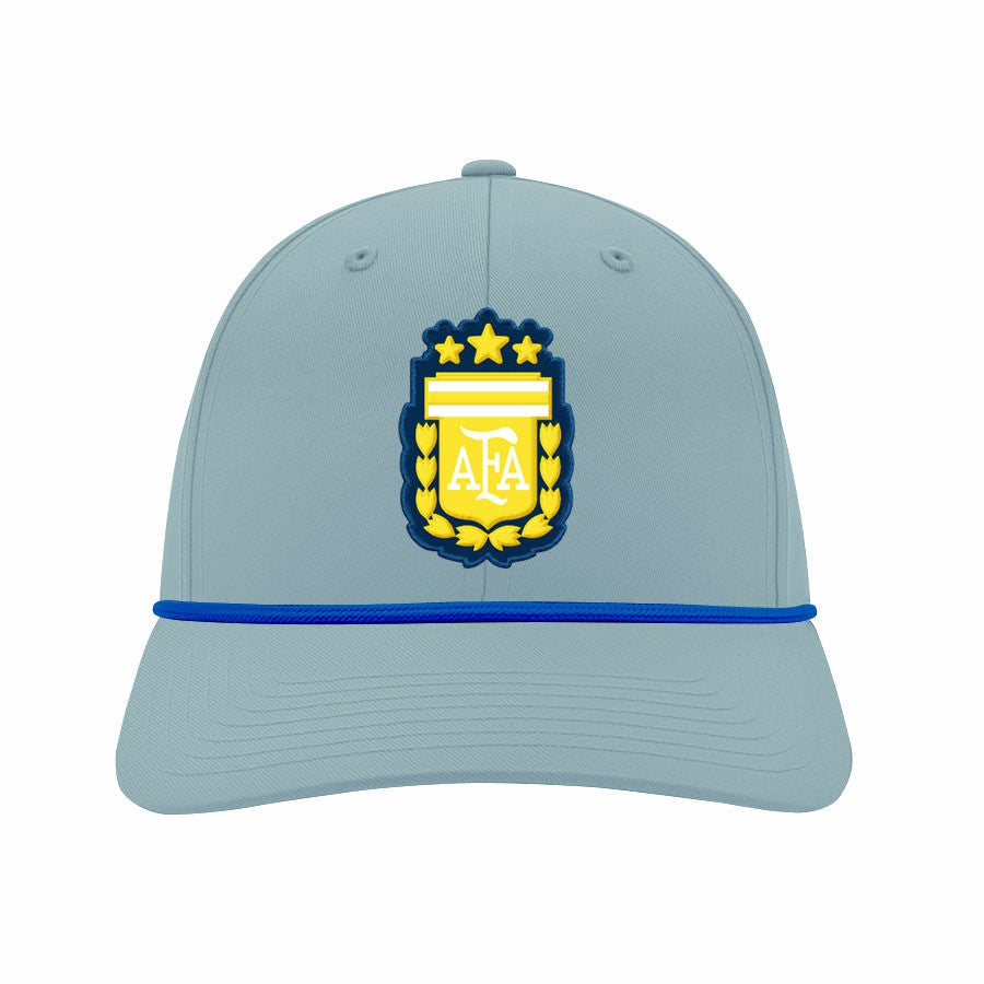 Argentina National Team 1863FC Color Badge Airflow Adjustable Hat Light Blue