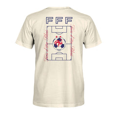France National Team 1863FC Own the Pitch Heavyweight T-Shirt Cream