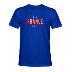 France National Team 1863FC 3D France T-Shirt Blue
