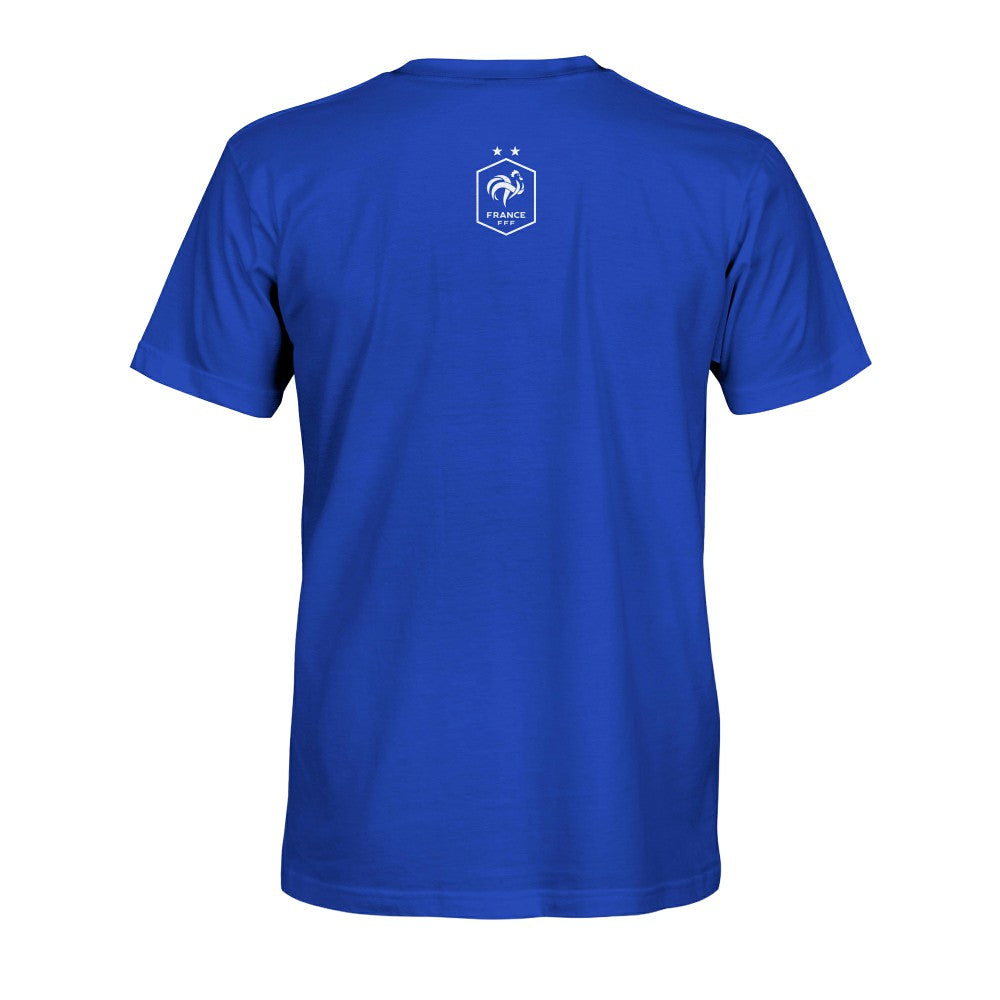 France National Team 1863FC 3D France T-Shirt Blue