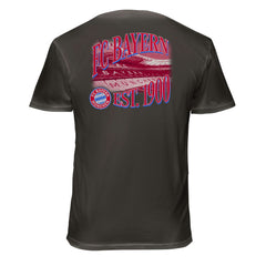 Bayern Munich 1863FC Duo-Tone Stadium Soft Wash T-Shirt Gray