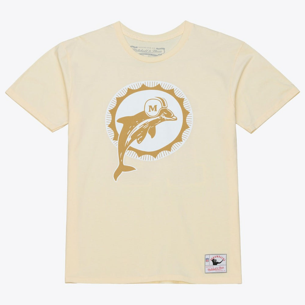 Dan Marino Miami Dolphins Sandman Name & Number T-Shirt - Cream T-shirts