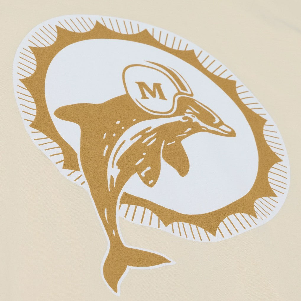 Dan Marino Miami Dolphins Sandman Name & Number T-Shirt - Cream T-shirts