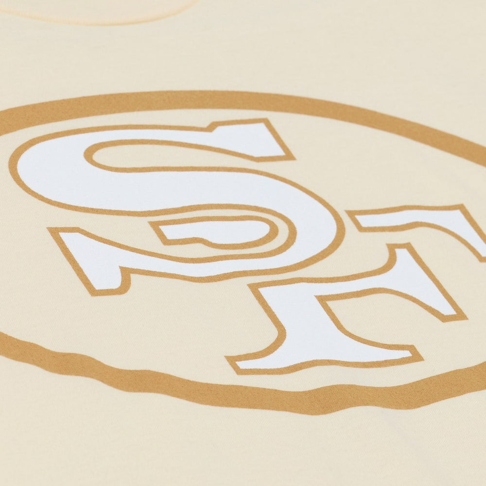 Joe Montana San Francisco 49ers Sandman Name & Number T-Shirt - Cream T-shirts