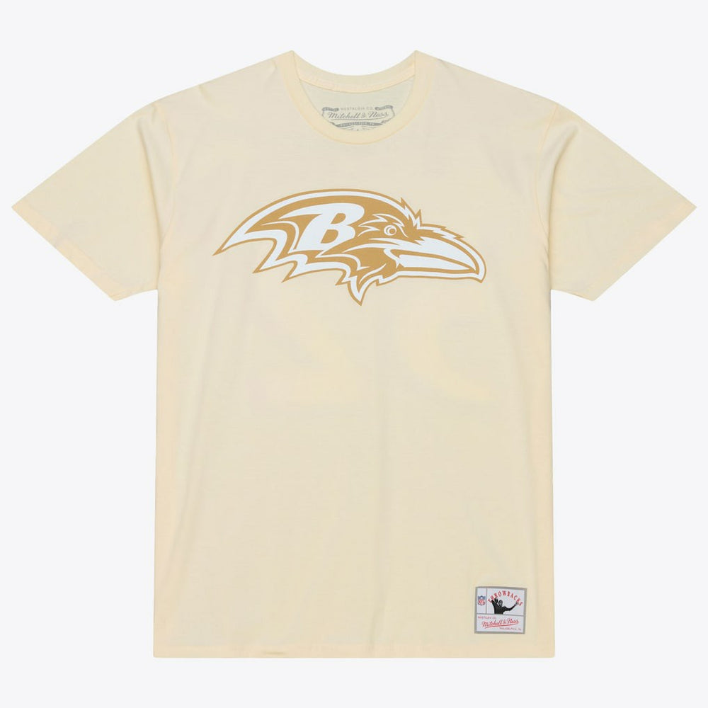 Ray Lewis Baltimore Ravens Sandman Name & Number T-Shirt - Cream T-shirts
