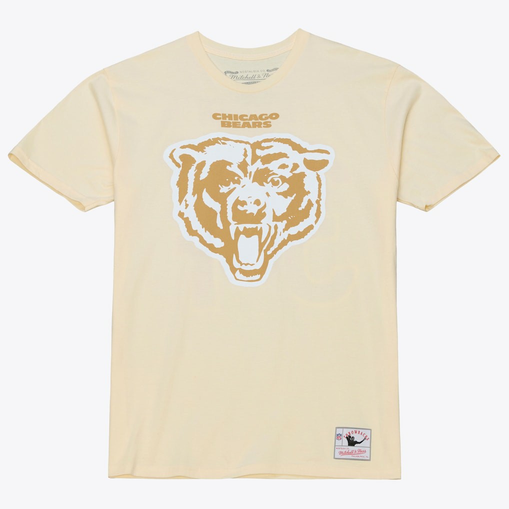 Walter Payton Chicago Bears Sandman Name & Number T-Shirt - Cream T-shirts