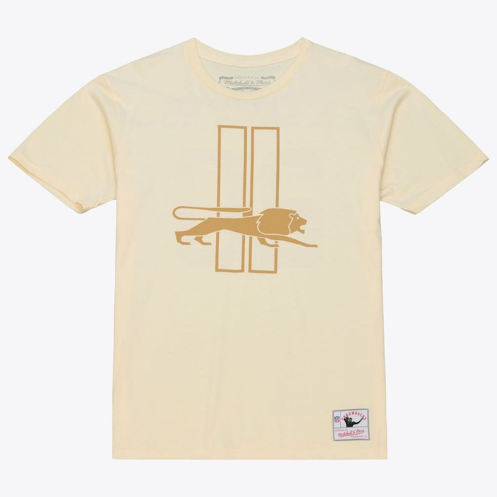 Barry Sanders Detroit Lions Sandman Name & Number T-Shirt - Cream T-shirts