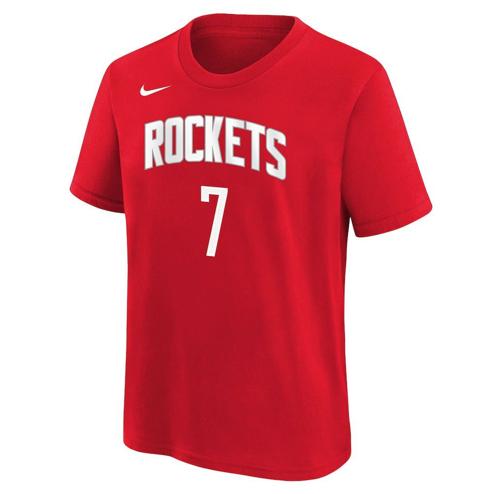 Kevin Durant Houston Rockets Youth Icon Name & Number T-Shirt Red - Nike