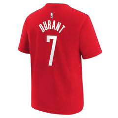 Kevin Durant Houston Rockets Youth Icon Name & Number T-Shirt Red - Nike