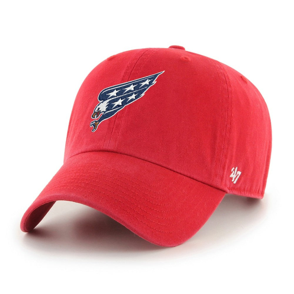 Washington Capitals '47 Alternate Clean Up Adjustable Hat - Red | US 203530887