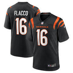 Joe Flacco Cincinnati Bengals Team Game Jersey - Black Jerseys