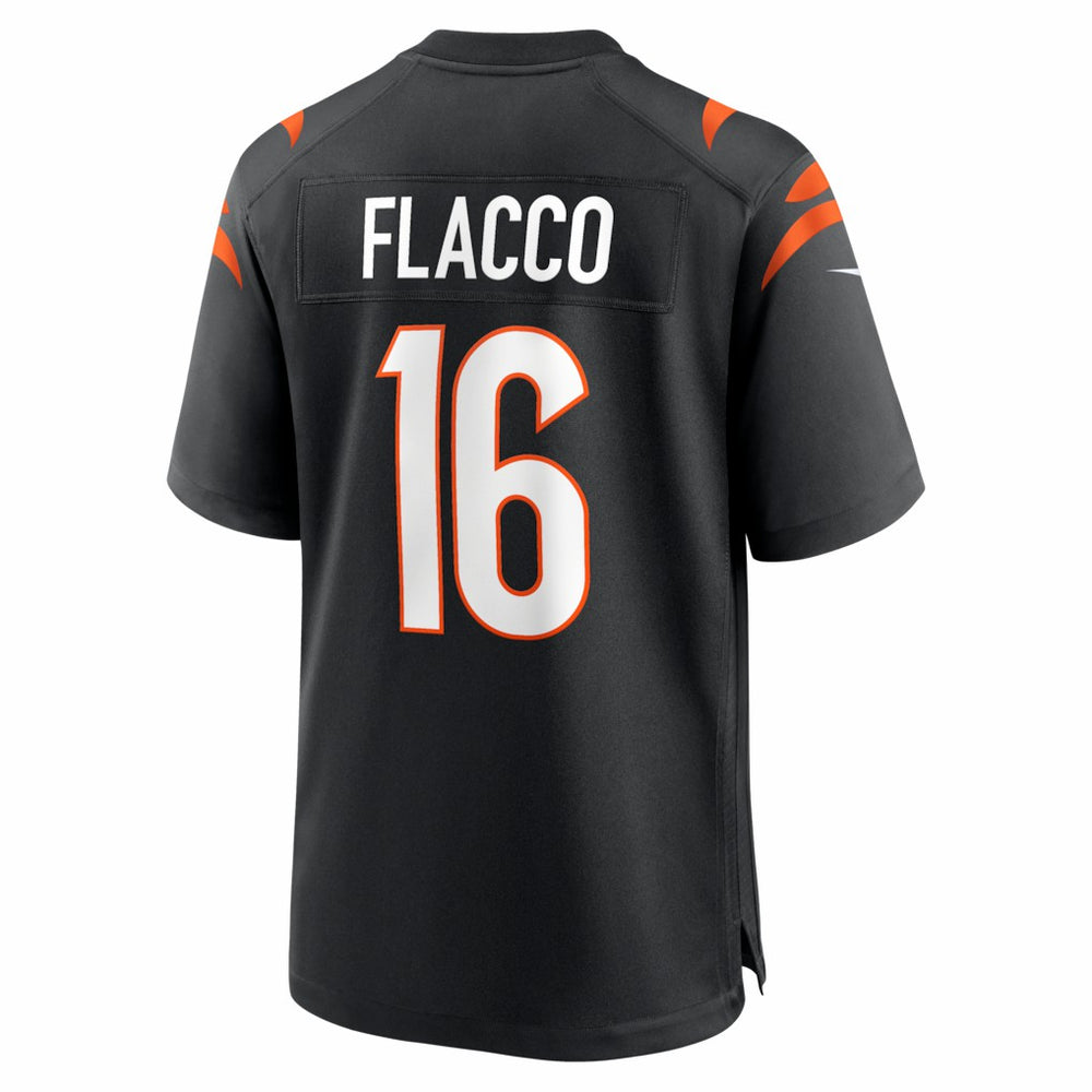 Joe Flacco Cincinnati Bengals Team Game Jersey - Black Jerseys