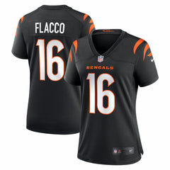 Joe Flacco Cincinnati Bengals Women's Team Game Jersey - Black Jerseys