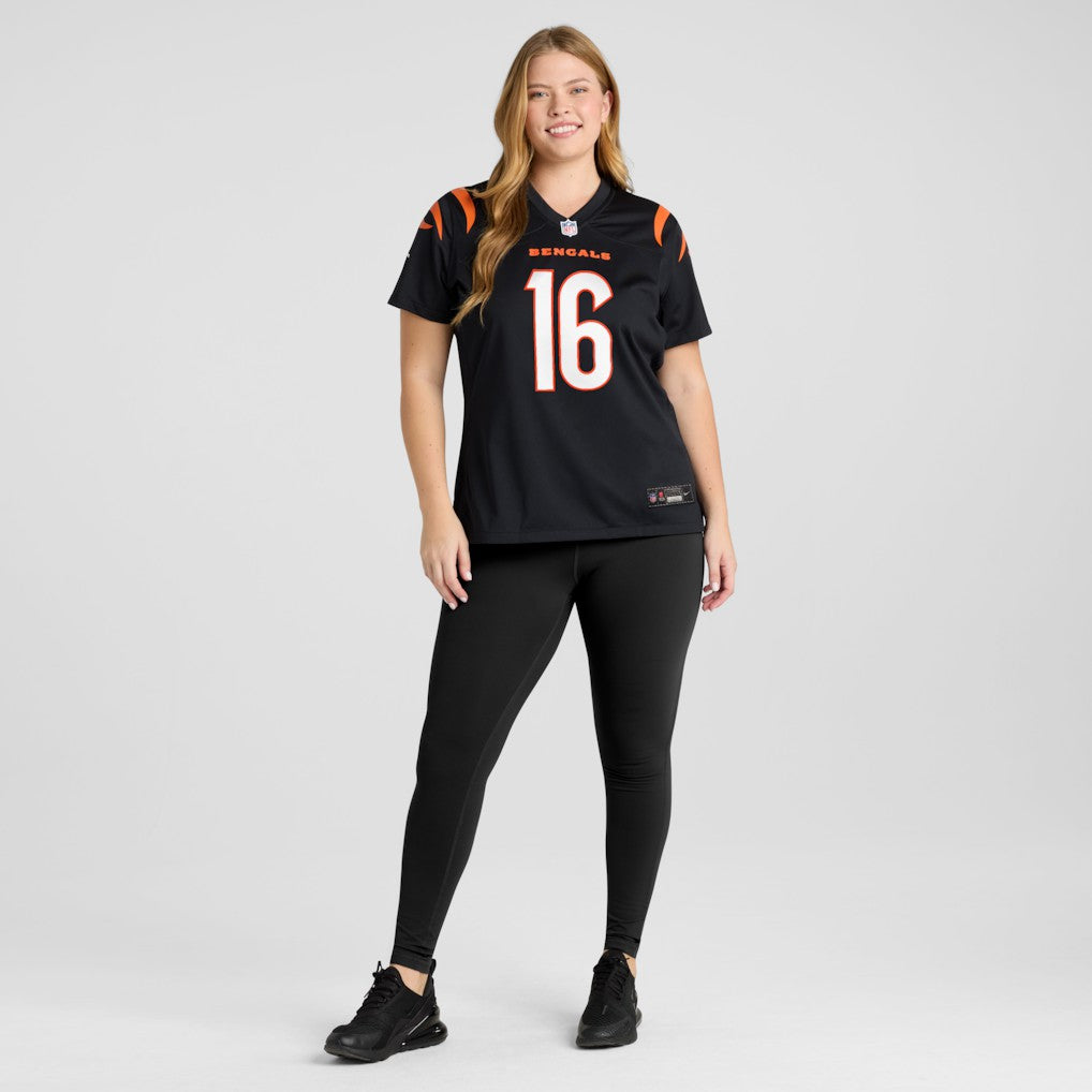 Joe Flacco Cincinnati Bengals Women's Team Game Jersey - Black Jerseys