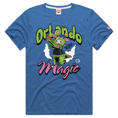 Orlando Magic Homage Unisex The Right Stuff Tri-Blend T-Shirt Royal