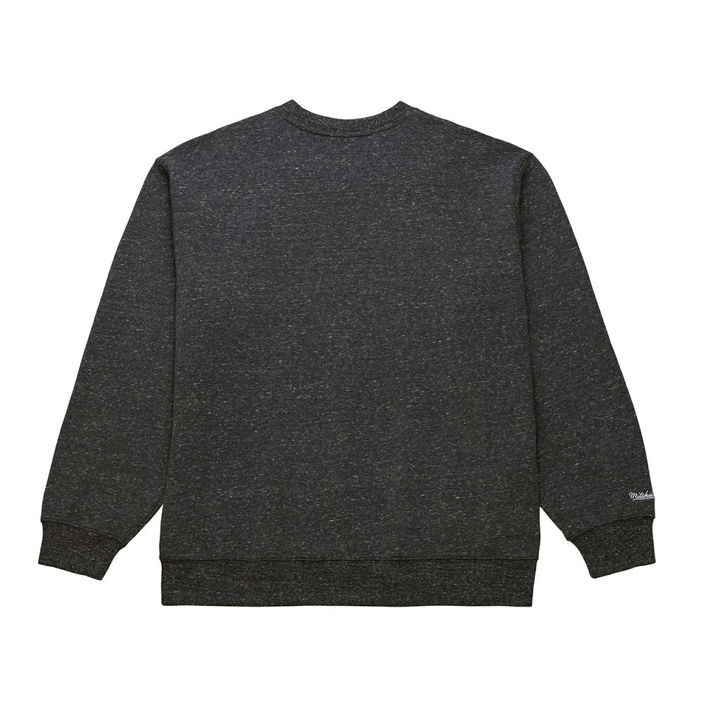 Utah Jazz Throw It Back Fleece Sweatshirt Black - Mitchell & Ness