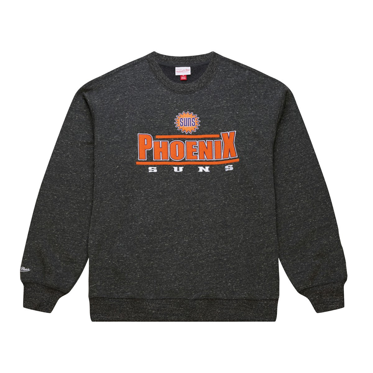 Phoenix Suns Throw It Back Fleece Sweatshirt Black - Mitchell & Ness