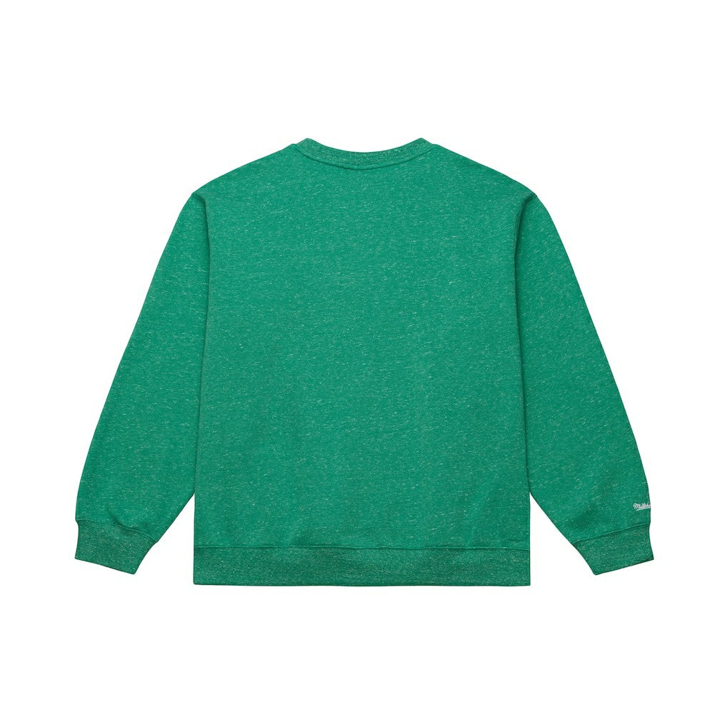 Boston Celtics Throw It Back Fleece Sweatshirt Green - Mitchell & Ness