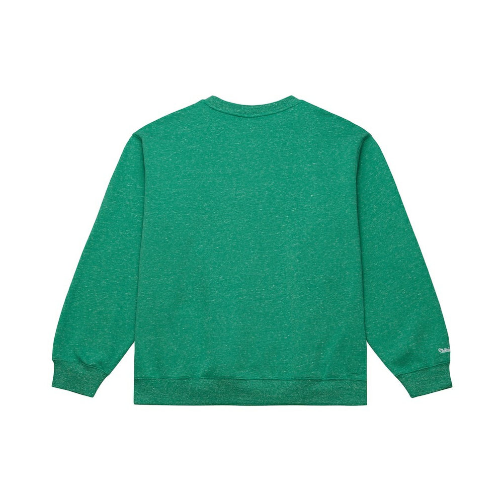 Boston Celtics Throw It Back Fleece Sweatshirt Green - Mitchell & Ness