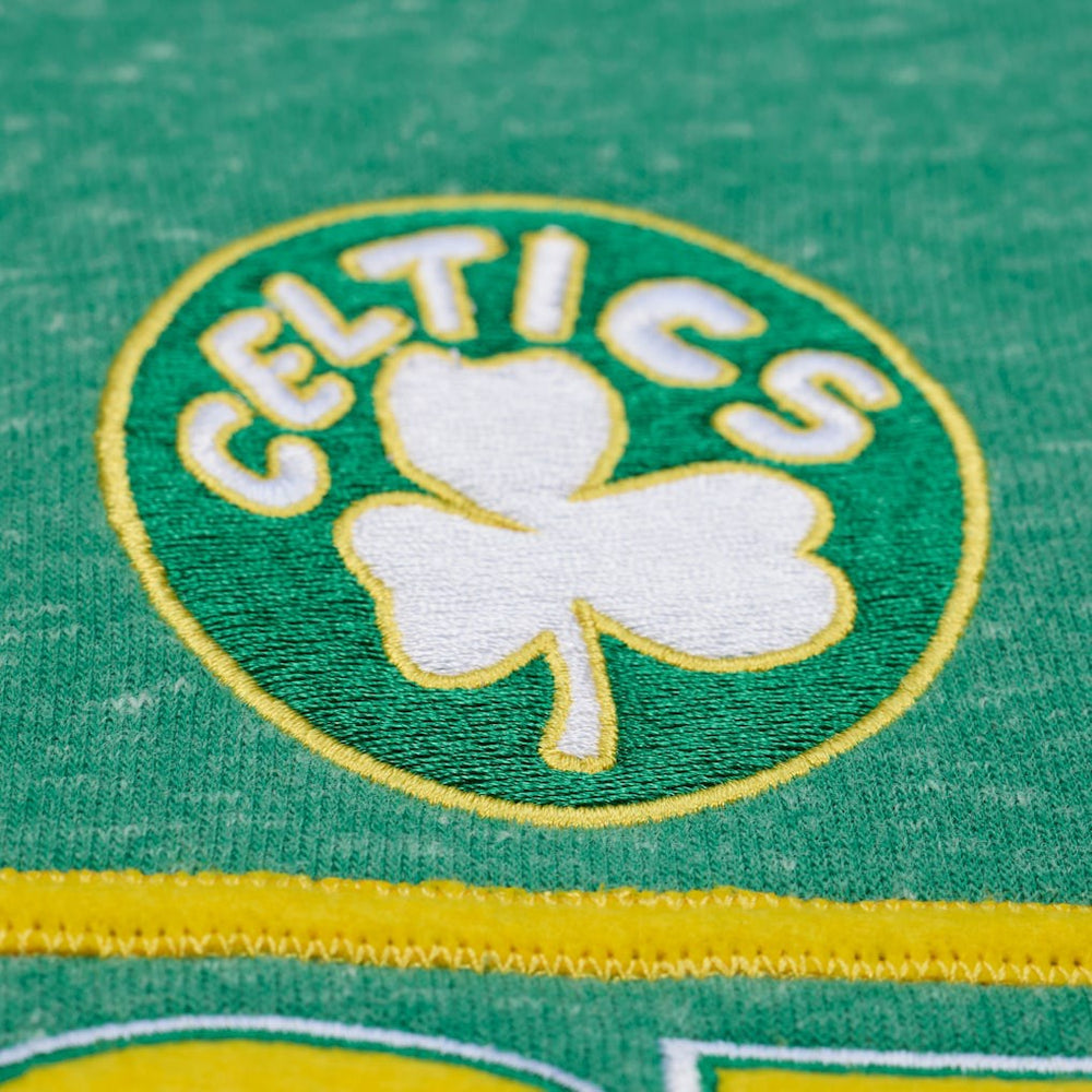 Boston Celtics Throw It Back Fleece Sweatshirt Green - Mitchell & Ness