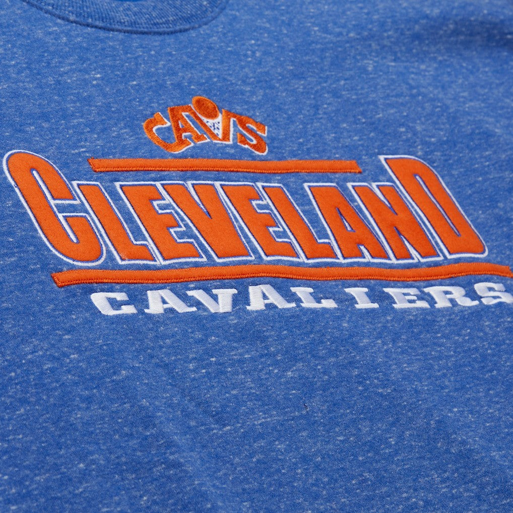 Cleveland Cavaliers Throw It Back Fleece Sweatshirt Royal - Mitchell & Ness