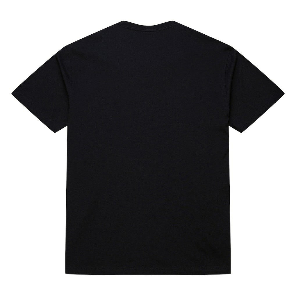 Chicago Bulls Hardwood Classics Throw It Back Premium T-Shirt Black - Mitchell & Ness