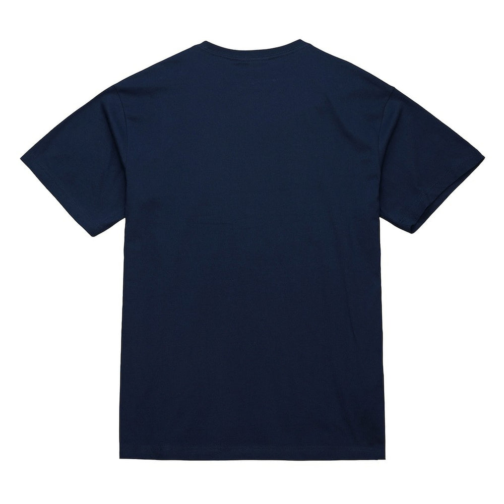 Dallas Mavericks Hardwood Classics Throw It Back Premium T-Shirt Navy - Mitchell & Ness