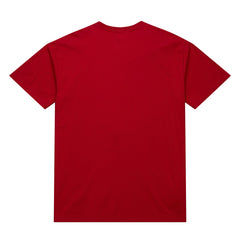 Miami Heat Hardwood Classics Throw It Back Premium T-Shirt Red - Mitchell & Ness