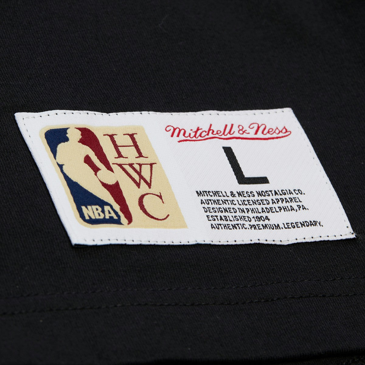 Memphis Grizzlies Hardwood Classics Throw It Back Premium T-Shirt Black - Mitchell & Ness