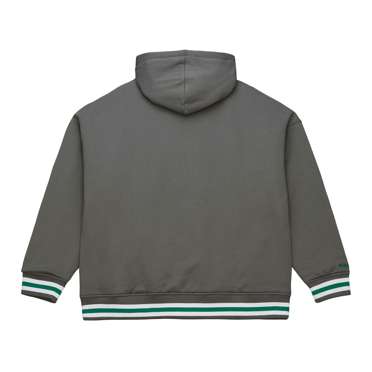 Milwaukee Bucks Throw It Back Quilted Fleece Quarter-Zip Hoodie Gray - Mitchell & Ness
