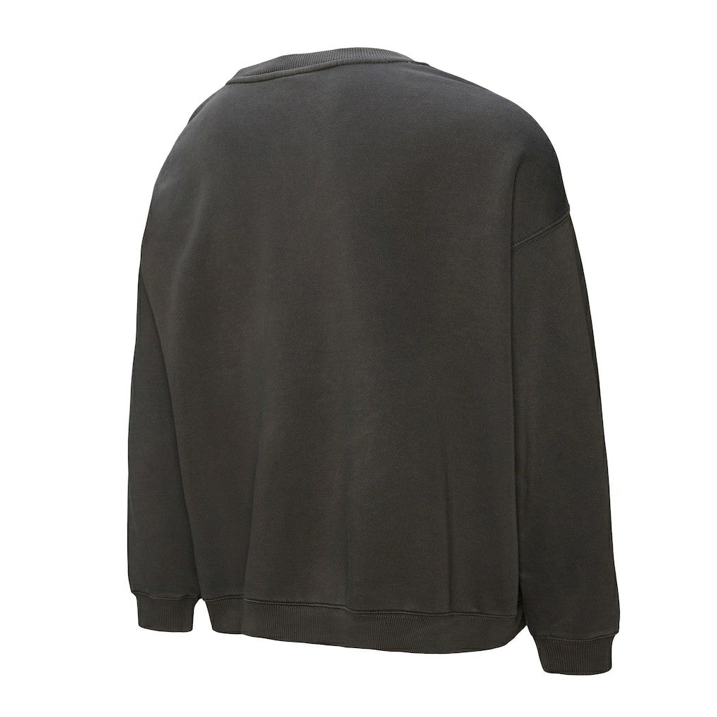 Chicago Bulls NBA Downtown Collection Fleece Sweatshirt Black - Mitchell & Ness